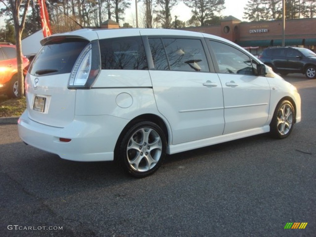 2008 MAZDA5 Sport - Crystal White / Sand photo #4