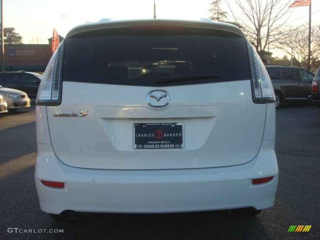 2008 MAZDA5 Sport - Crystal White / Sand photo #5