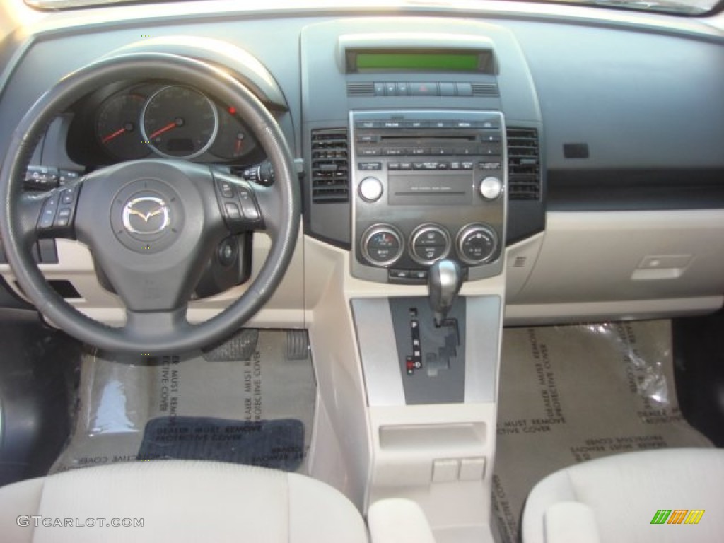 2008 MAZDA5 Sport - Crystal White / Sand photo #12