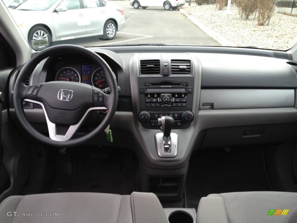 2011 CR-V EX 4WD - Glacier Blue Metallic / Gray photo #9