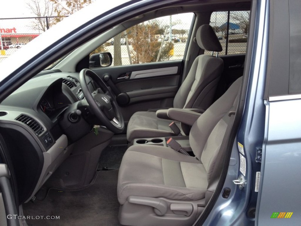 2011 CR-V EX 4WD - Glacier Blue Metallic / Gray photo #11