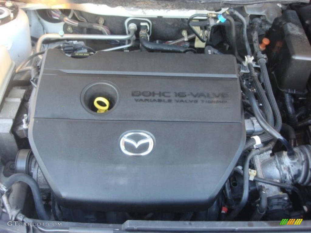 2008 MAZDA5 Sport - Crystal White / Sand photo #28