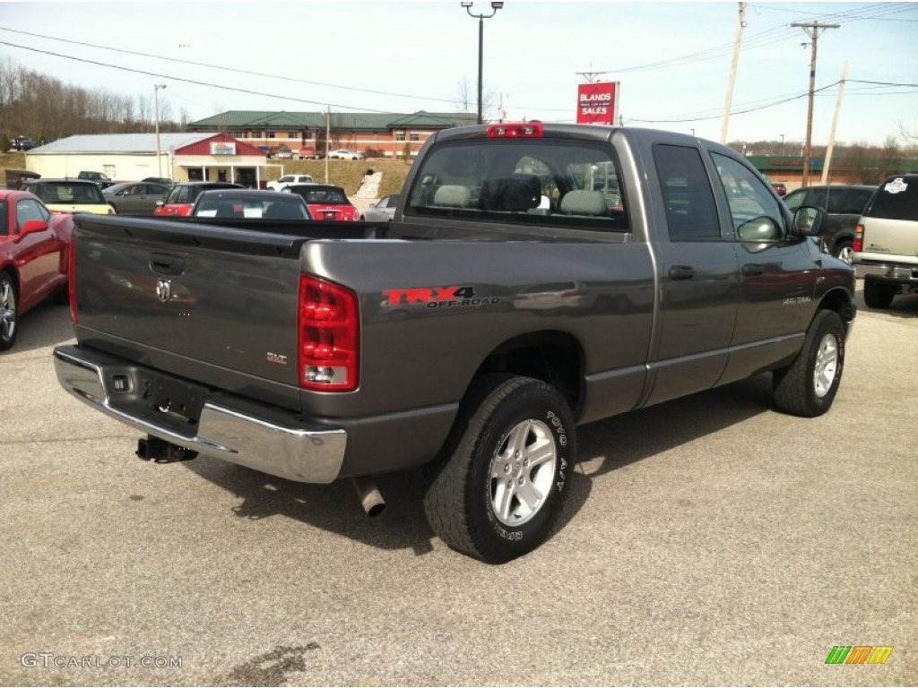 2006 Ram 1500 SLT TRX Quad Cab 4x4 - Mineral Gray Metallic / Medium Slate Gray photo #2