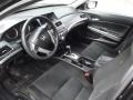 Black 2008 Honda Accord EX V6 Sedan Interior Color
