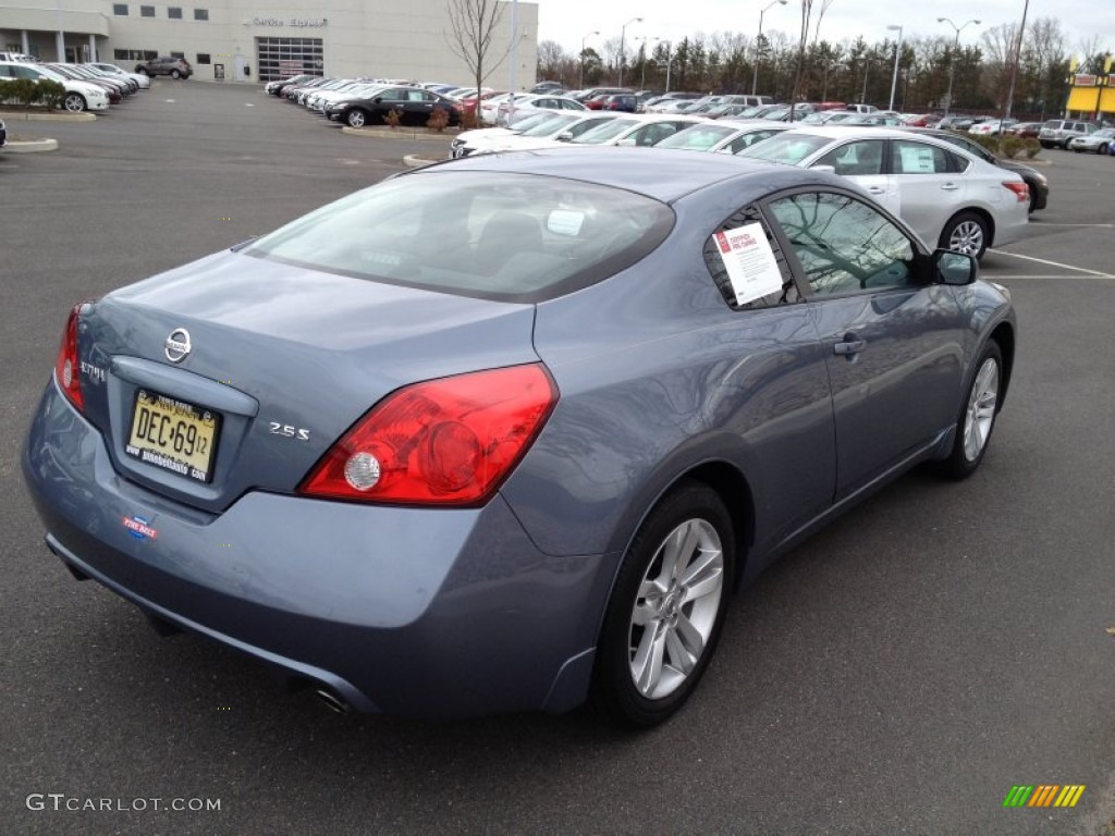 2010 Altima 2.5 S Coupe - Ocean Gray / Charcoal photo #7