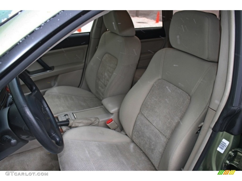 2006 Outback 2.5i Wagon - Willow Green Opalescent / Taupe photo #11