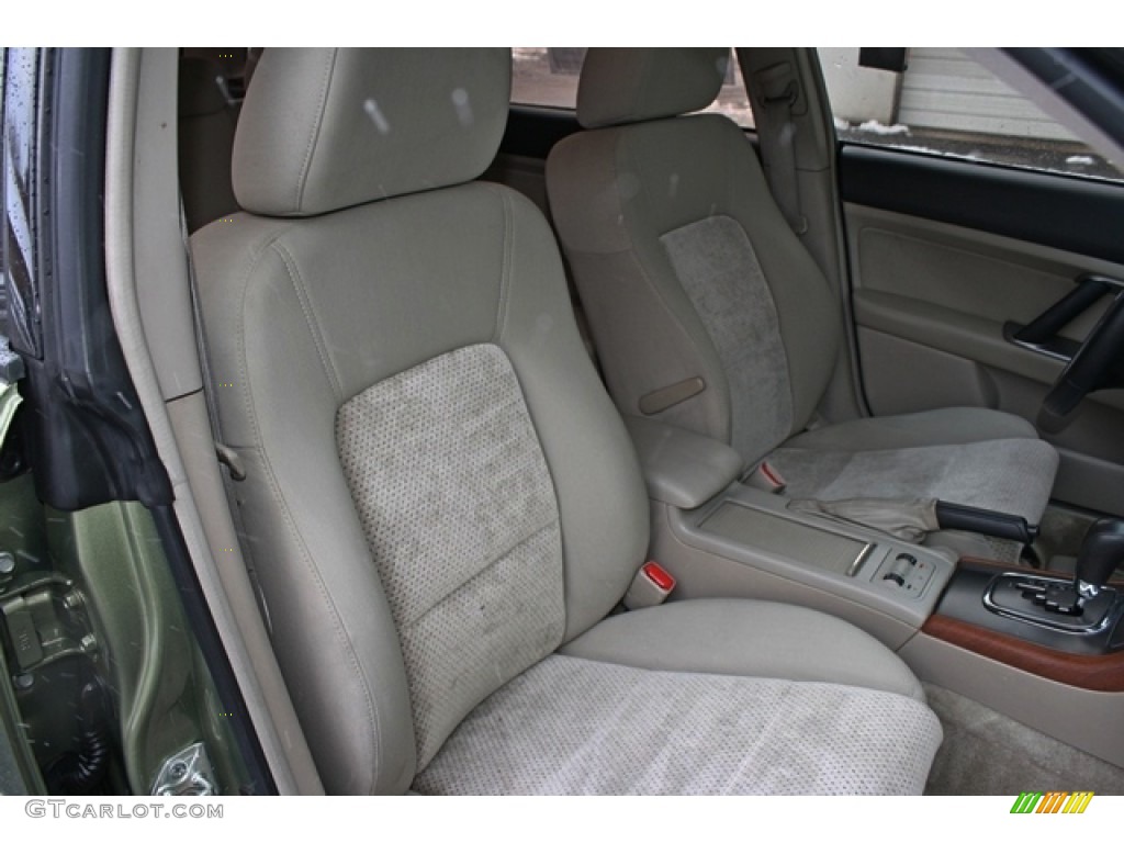 2006 Outback 2.5i Wagon - Willow Green Opalescent / Taupe photo #16