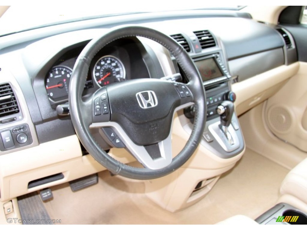 2007 Honda CR-V EX-L 4WD Ivory Dashboard Photo #77602417