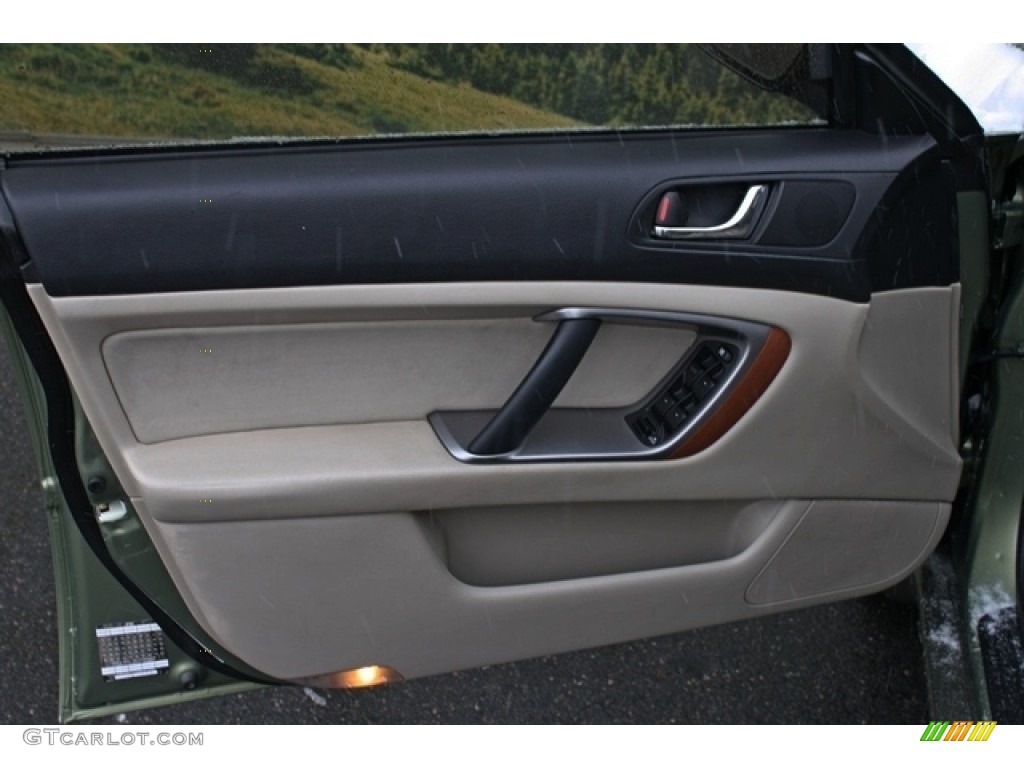 2006 Outback 2.5i Wagon - Willow Green Opalescent / Taupe photo #20
