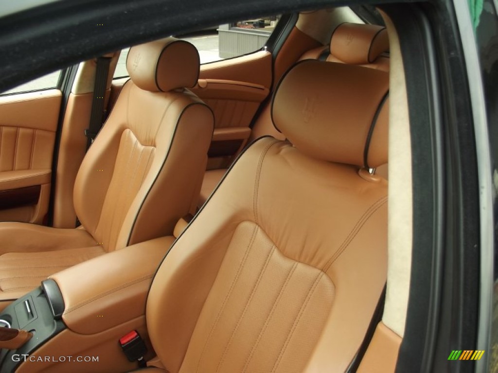 2007 Maserati Quattroporte Executive GT Front Seat Photo #77602490