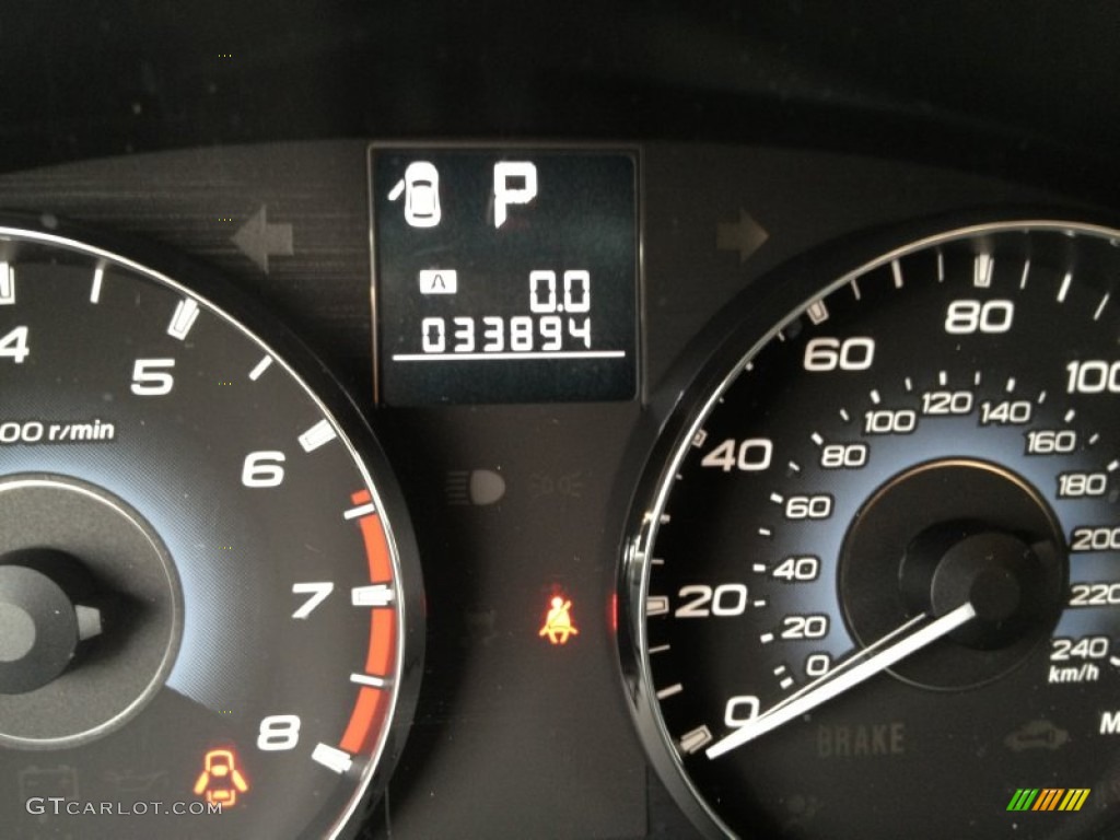 2010 Legacy 2.5i Premium Sedan - Steel Silver Metallic / Off Black photo #15