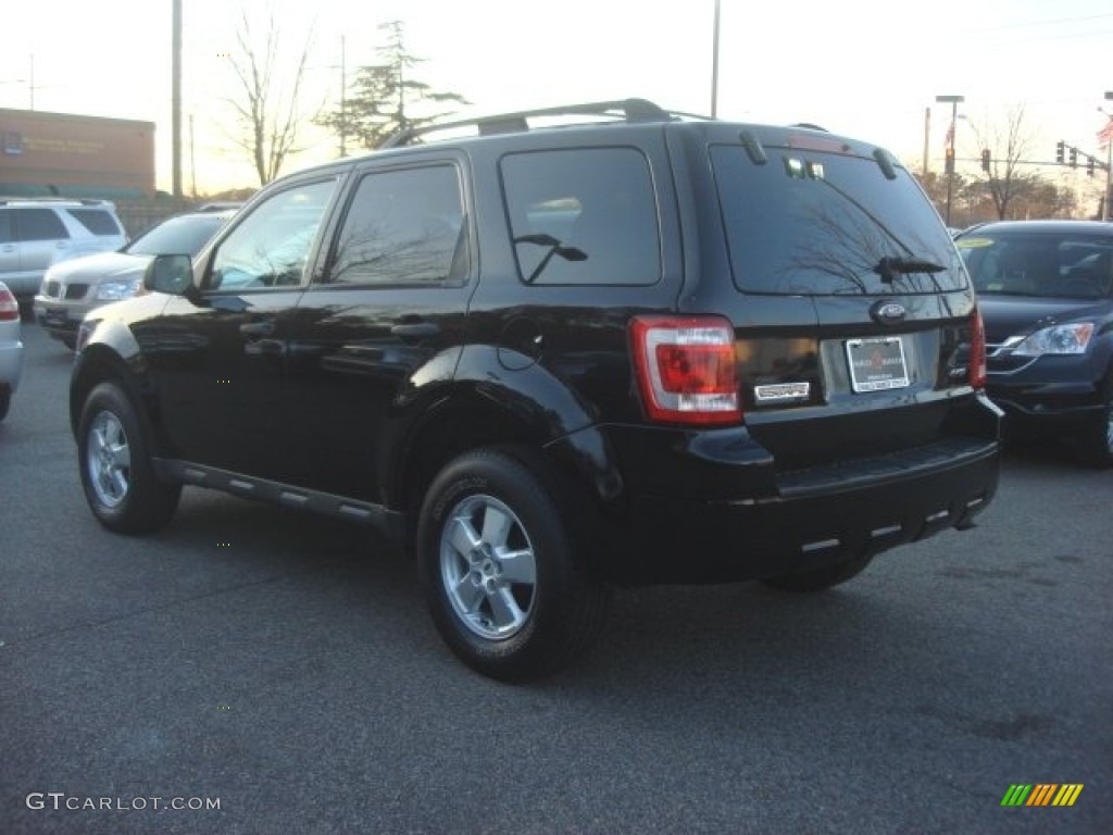 2009 Escape XLT 4WD - Black / Charcoal photo #6