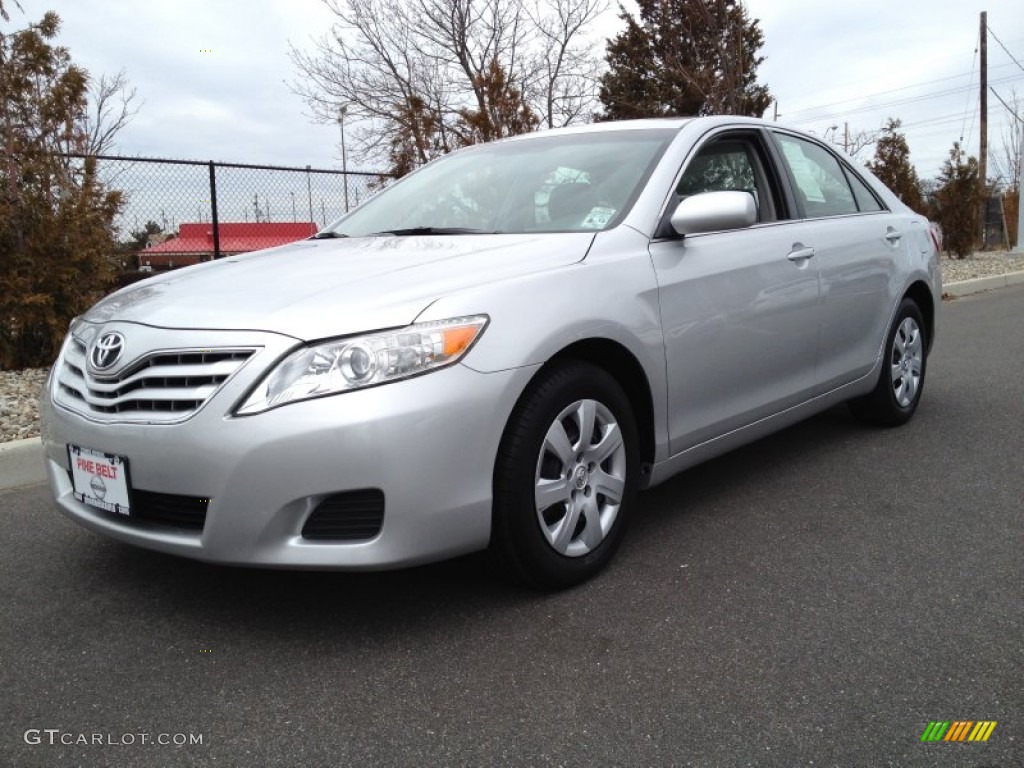 2010 Camry LE - Classic Silver Metallic / Ash Gray photo #1