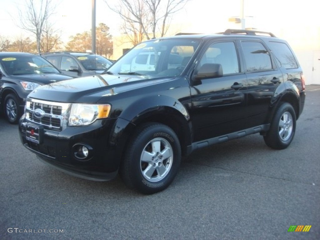 2009 Escape XLT 4WD - Black / Charcoal photo #7