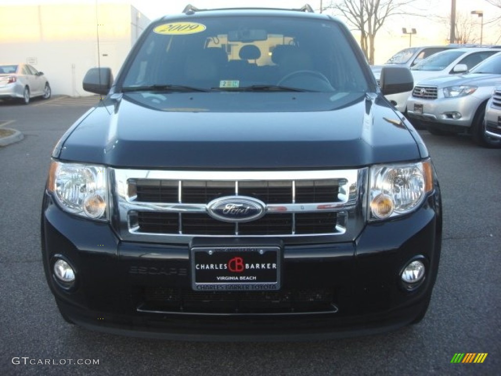 2009 Escape XLT 4WD - Black / Charcoal photo #9