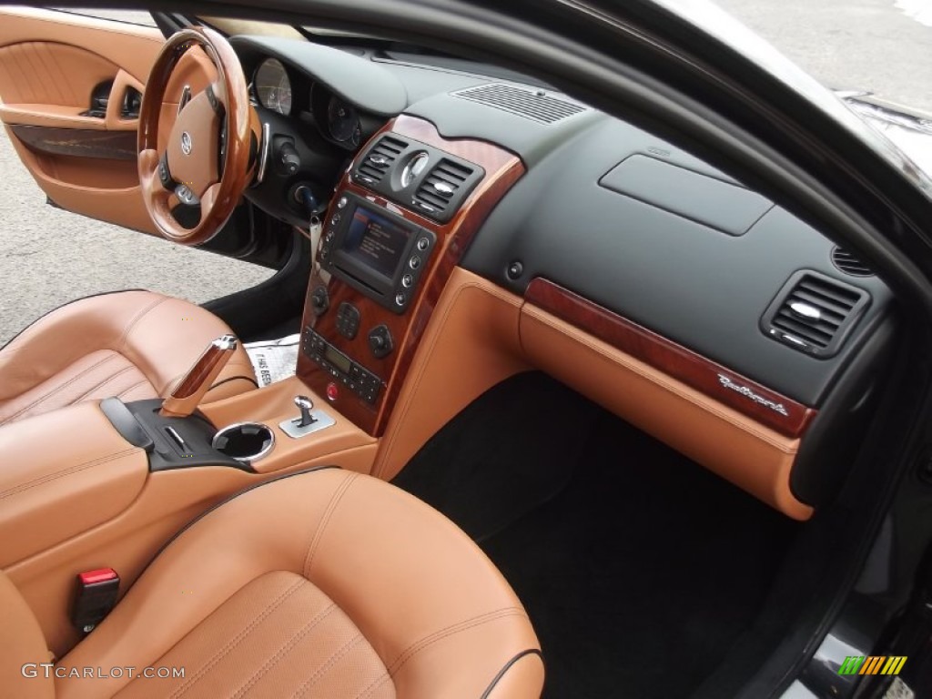 2007 Maserati Quattroporte Executive GT Cuoio Dashboard Photo #77602752