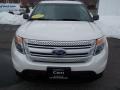 2011 White Suede Ford Explorer XLT 4WD  photo #2