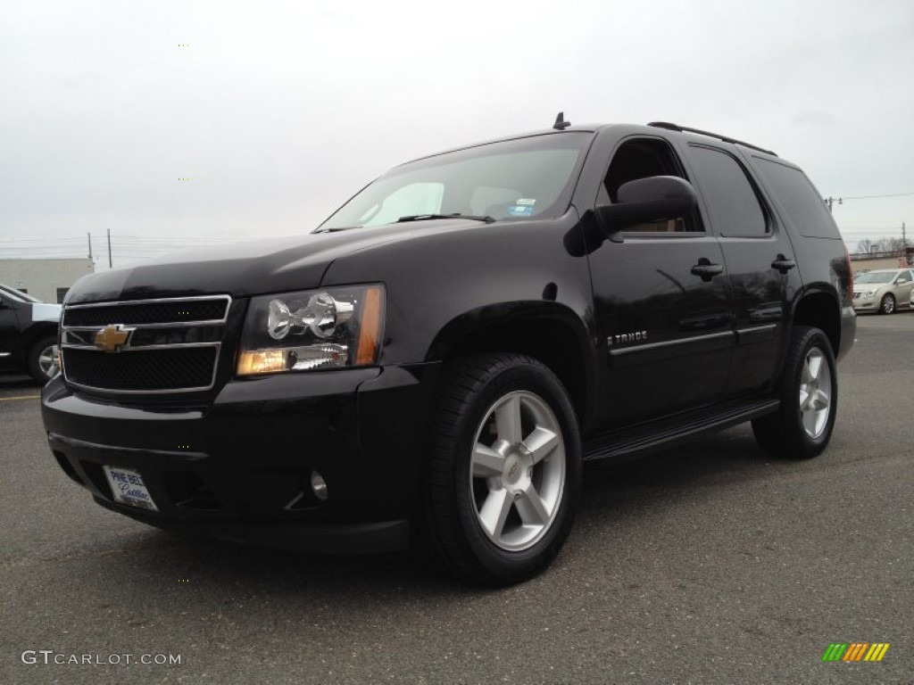 Black 2007 Chevrolet Tahoe LT 4x4 Exterior Photo #77603520