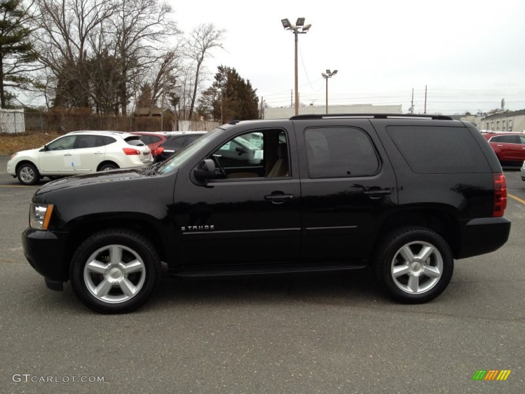 Black 2007 Chevrolet Tahoe LT 4x4 Exterior Photo #77603583