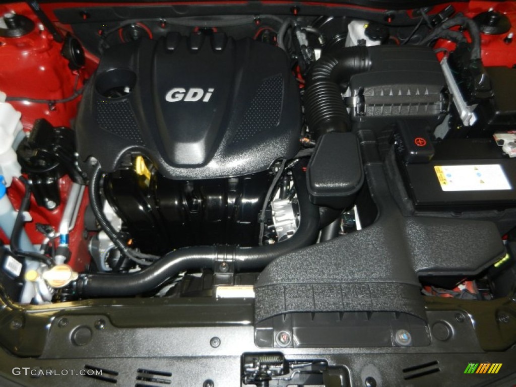 2012 Kia Optima LX 2.4 Liter GDi DOHC 16-Valve VVT 4 Cylinder Engine Photo #77603691