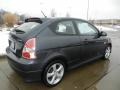 2008 Charcoal Gray Hyundai Accent SE Coupe  photo #3