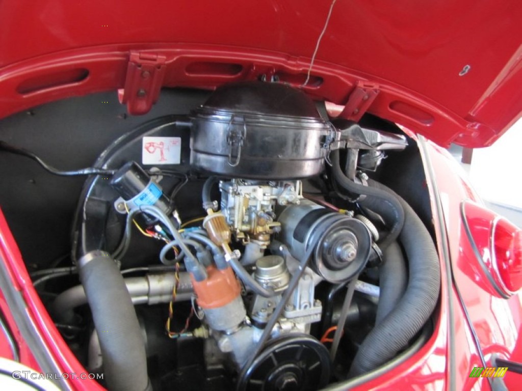 1967 Volkswagen Beetle Coupe 1.5 Liter OHV 8-Valve Air-Cooled Flat 4 Cylinder Engine Photo #77604277