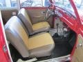 1967 Volkswagen Beetle Tan Interior Front Seat Photo