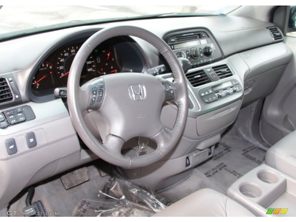2010 Honda Odyssey EX-L Gray Dashboard Photo #77604363