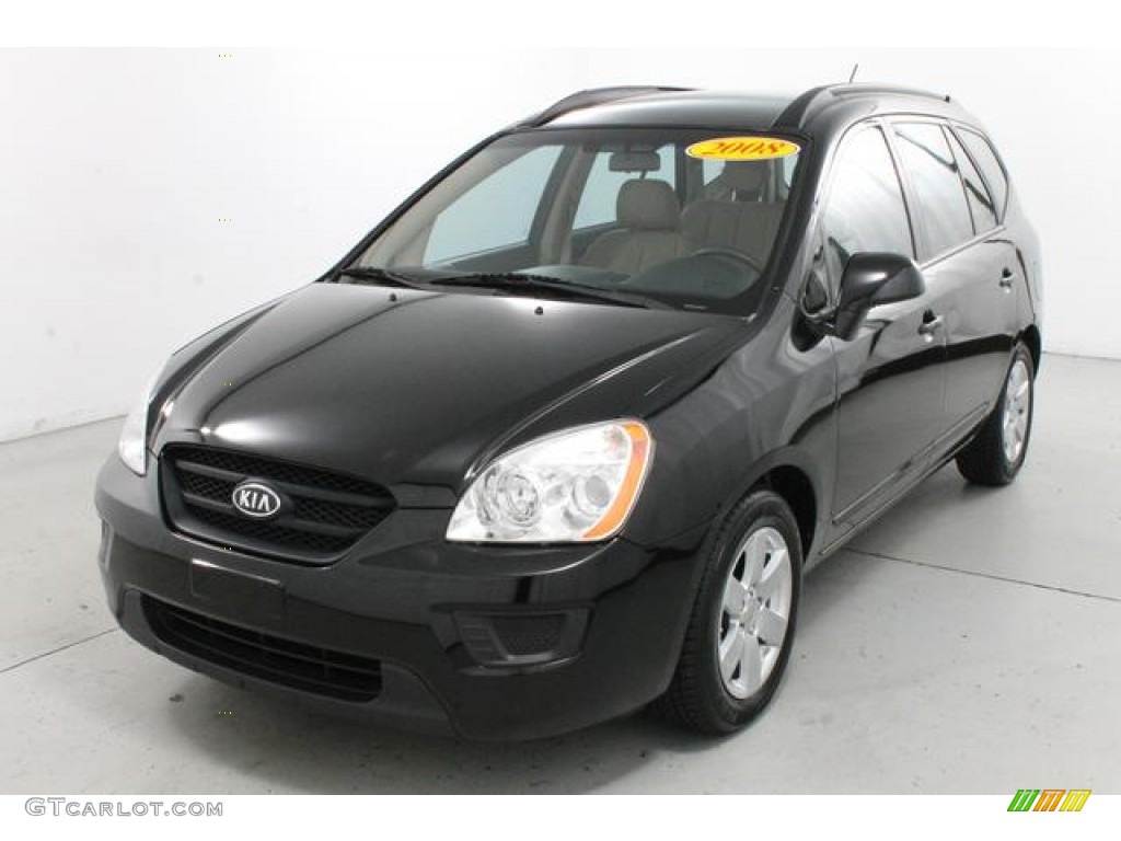 Black Cherry 2008 Kia Rondo LX V6 Exterior Photo #77604564