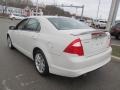 2011 White Suede Ford Fusion SEL V6 AWD  photo #3