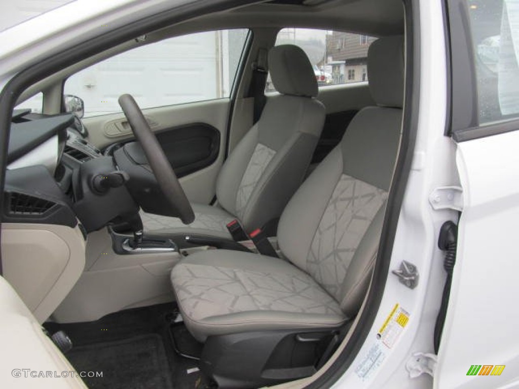2011 Ford Fiesta SE Hatchback Front Seat Photo #77605137