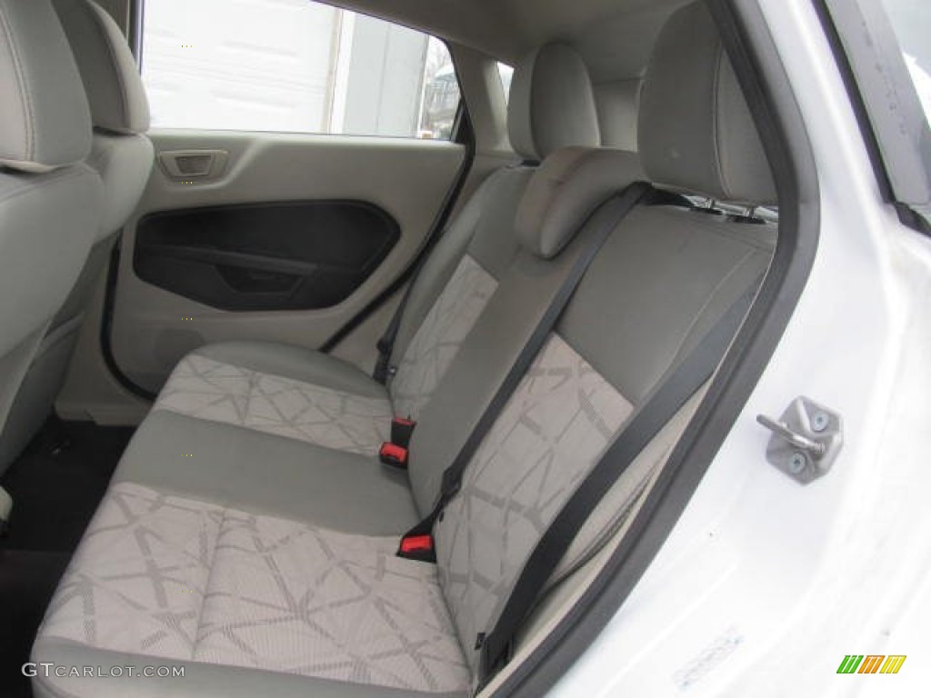 2011 Ford Fiesta SE Hatchback Rear Seat Photos