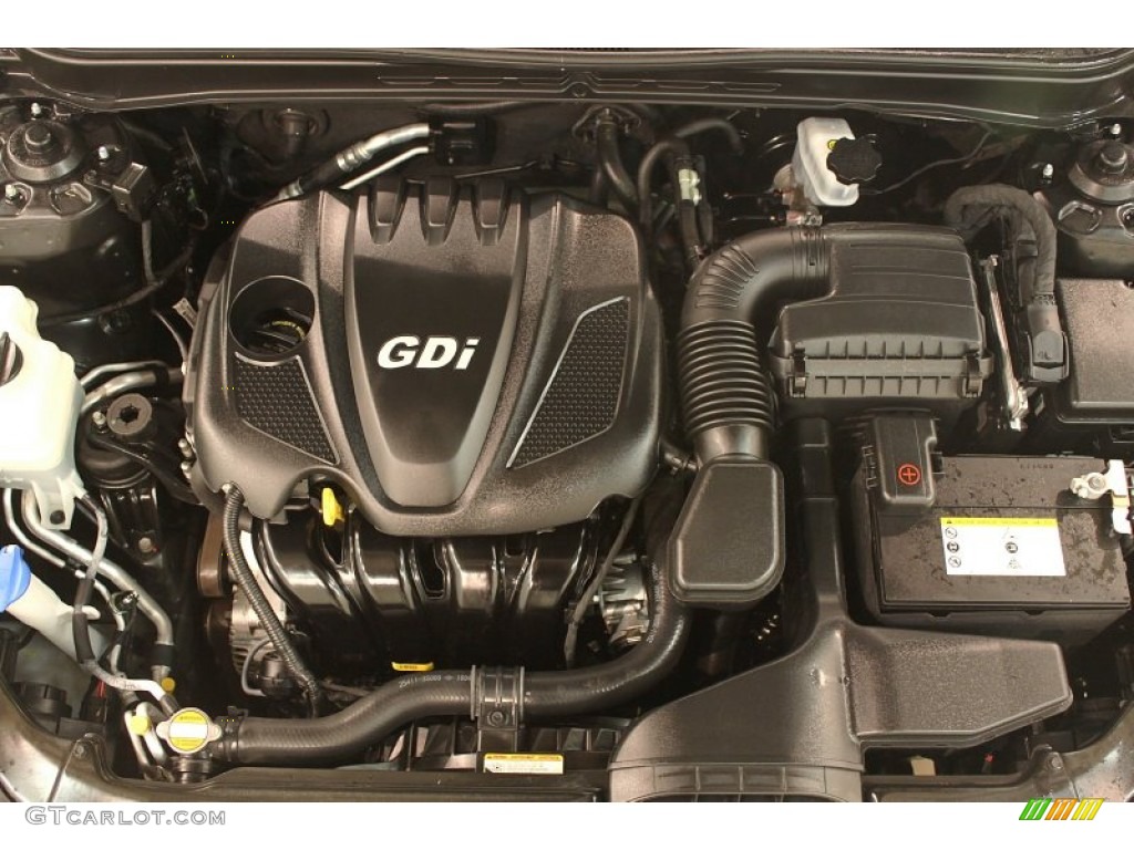 2011 Sonata SE - Midnight Black / Black photo #16