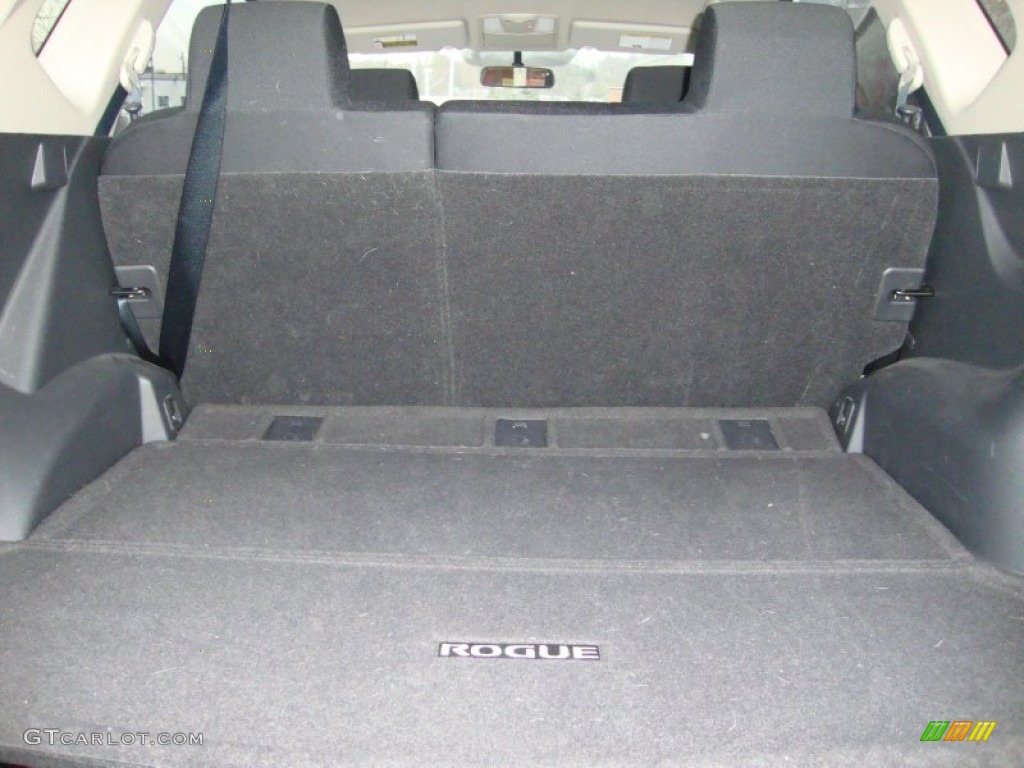 2011 Rogue SV AWD - Gotham Gray Metallic / Black photo #9