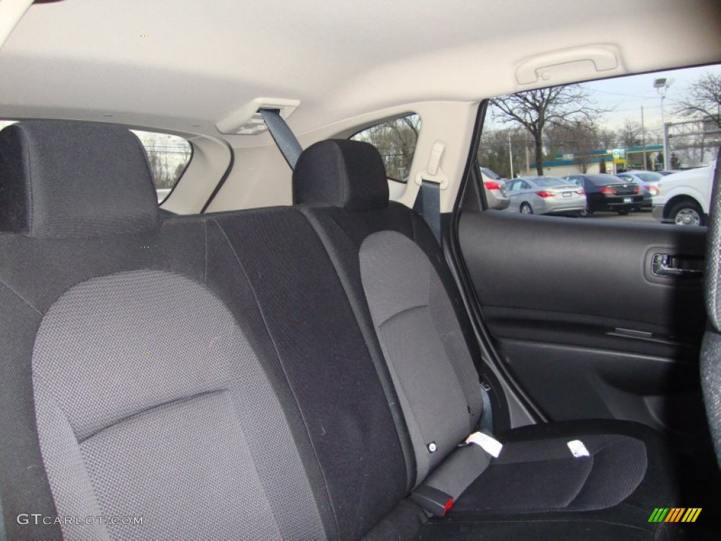 2011 Rogue SV AWD - Gotham Gray Metallic / Black photo #10