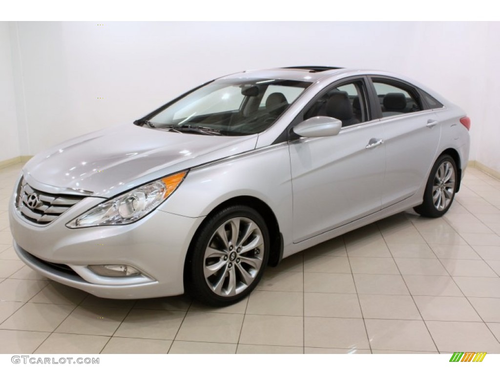 Radiant Silver 2011 Hyundai Sonata SE Exterior Photo #77605815