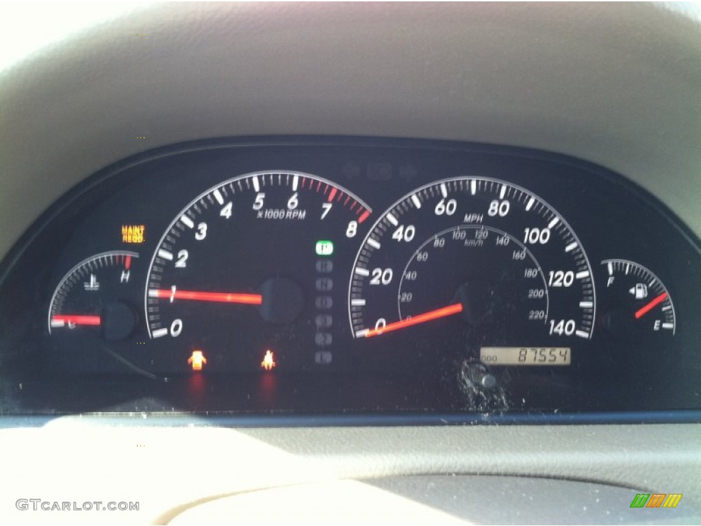 2005 Camry LE - Aspen Green Pearl / Gray photo #11