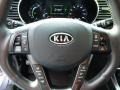 2011 Kia Optima Black Interior Steering Wheel Photo