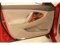 Bisque 2010 Toyota Camry XLE V6 Door Panel