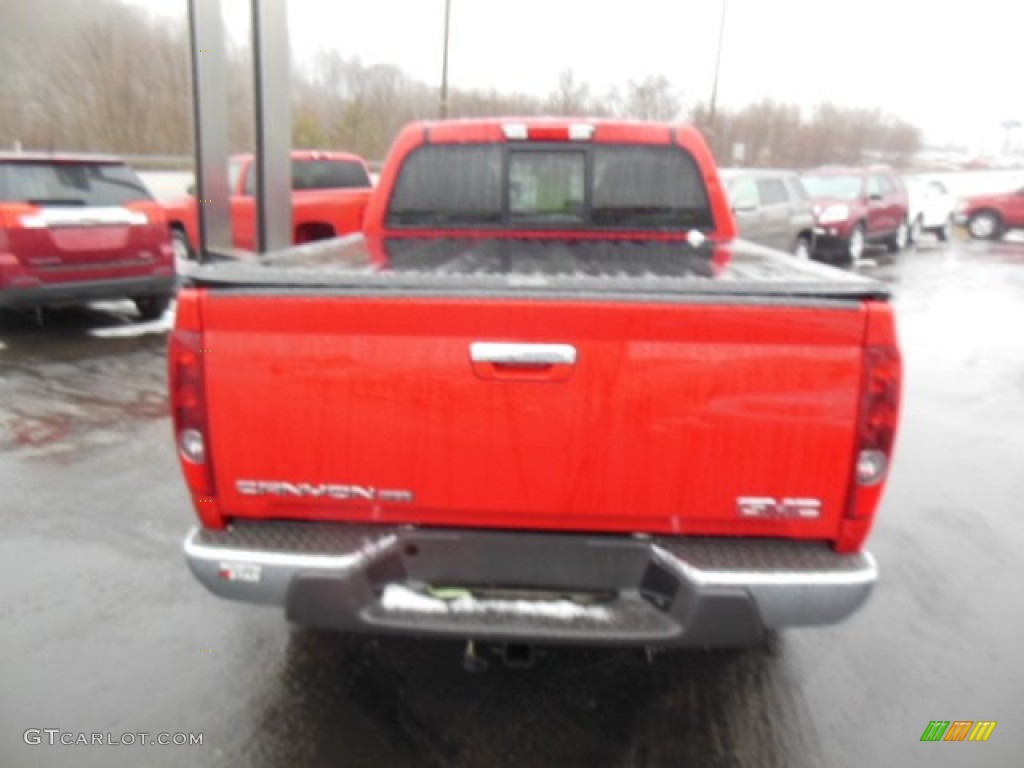 2010 Canyon SLT Crew Cab 4x4 - Fire Red / Ebony photo #7