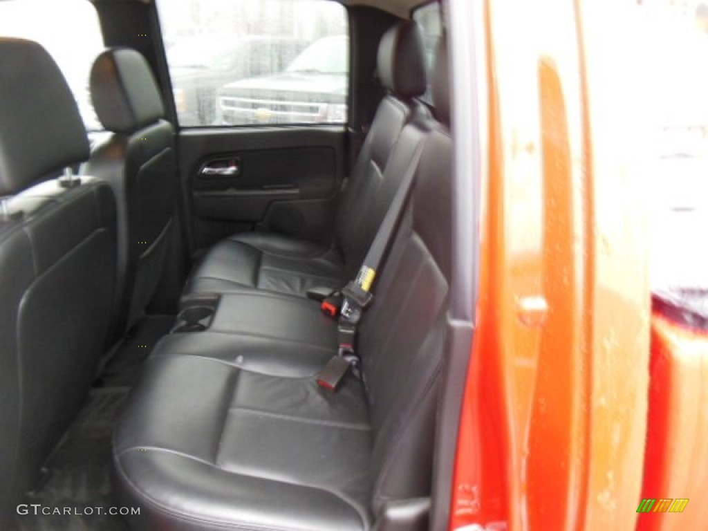 2010 Canyon SLT Crew Cab 4x4 - Fire Red / Ebony photo #13