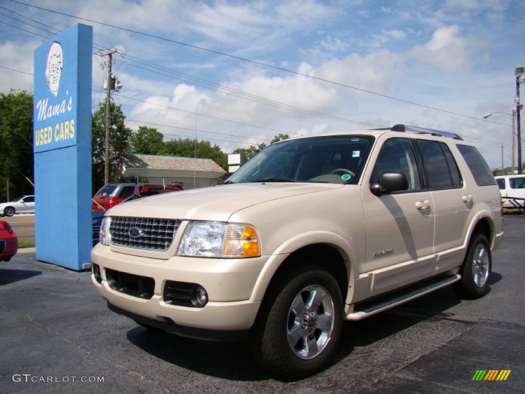 2005 Explorer Limited - Ivory Parchment Tri Coat / Medium Parchment photo #4