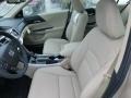 2013 Honda Accord Ivory Interior Front Seat Photo