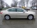 2013 Champagne Frost Pearl Honda Accord EX-L Sedan  photo #5