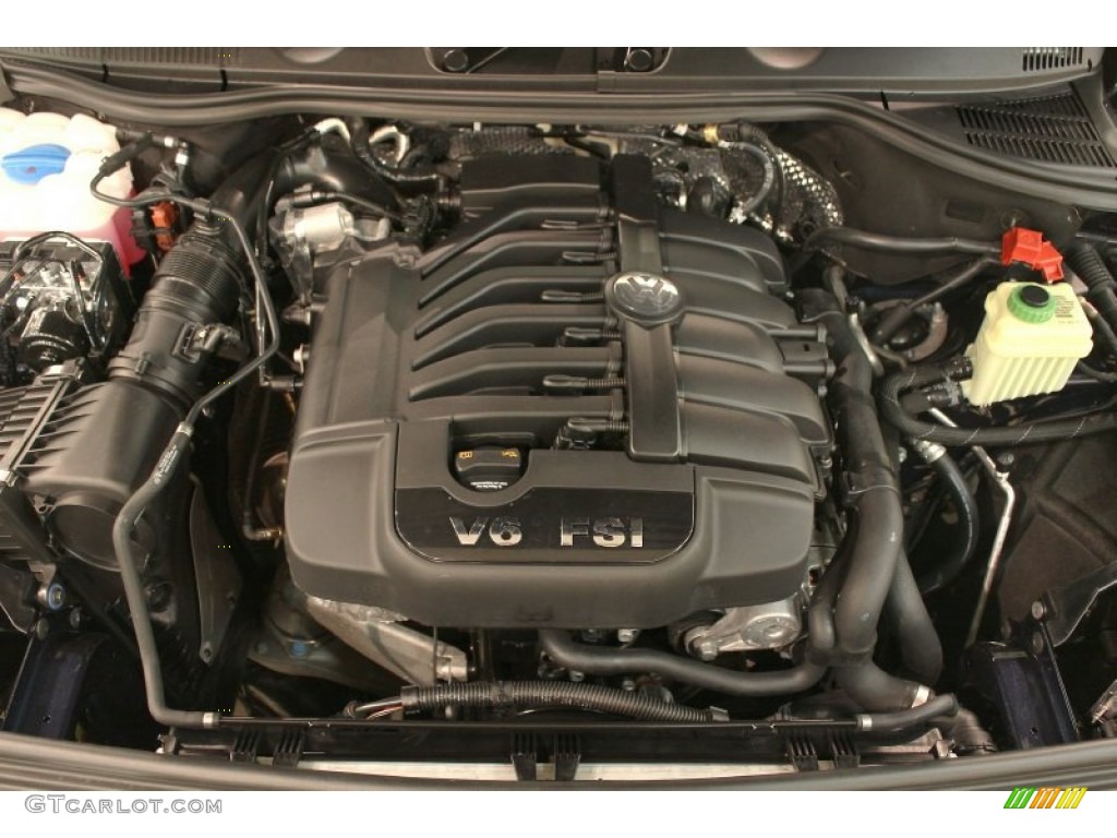 2012 Volkswagen Touareg VR6 FSI Lux 4XMotion 3.6 Liter VR6 FSI DOHC 24-Valve VVT V6 Engine Photo #77607508