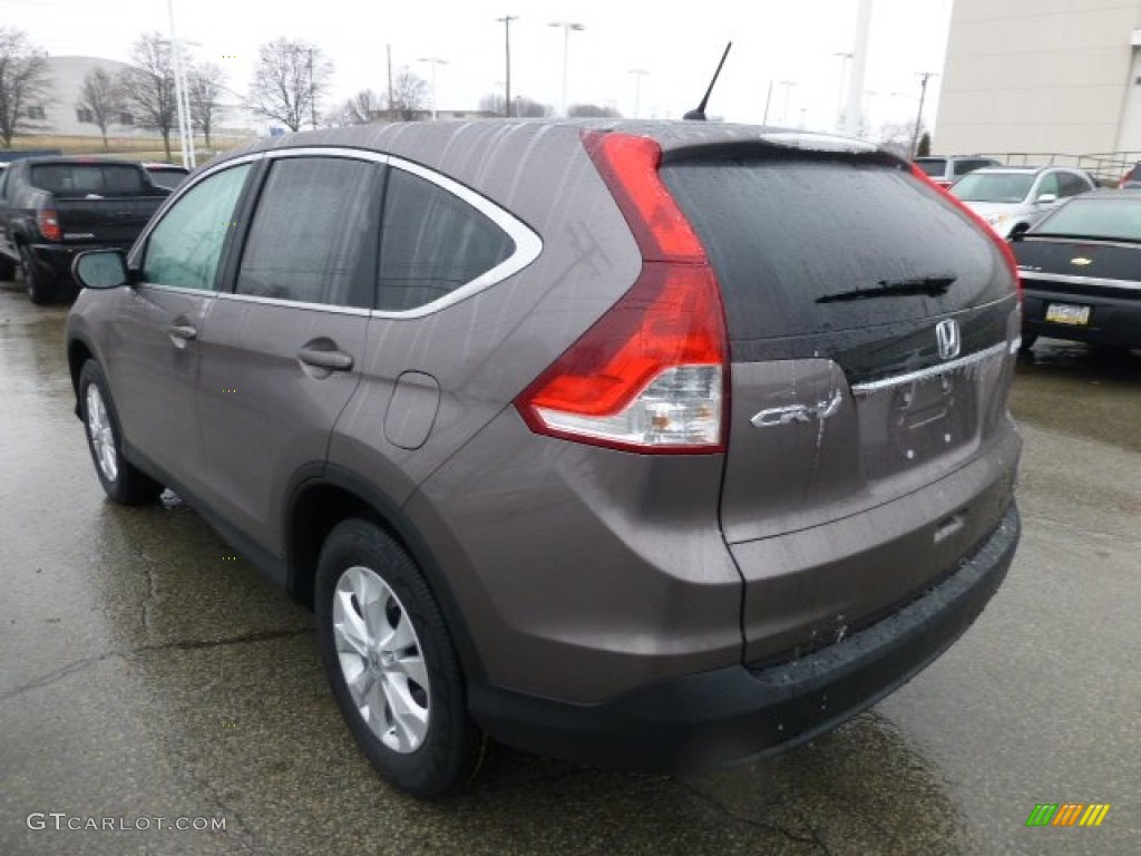 2013 CR-V EX AWD - Urban Titanium Metallic / Black photo #2