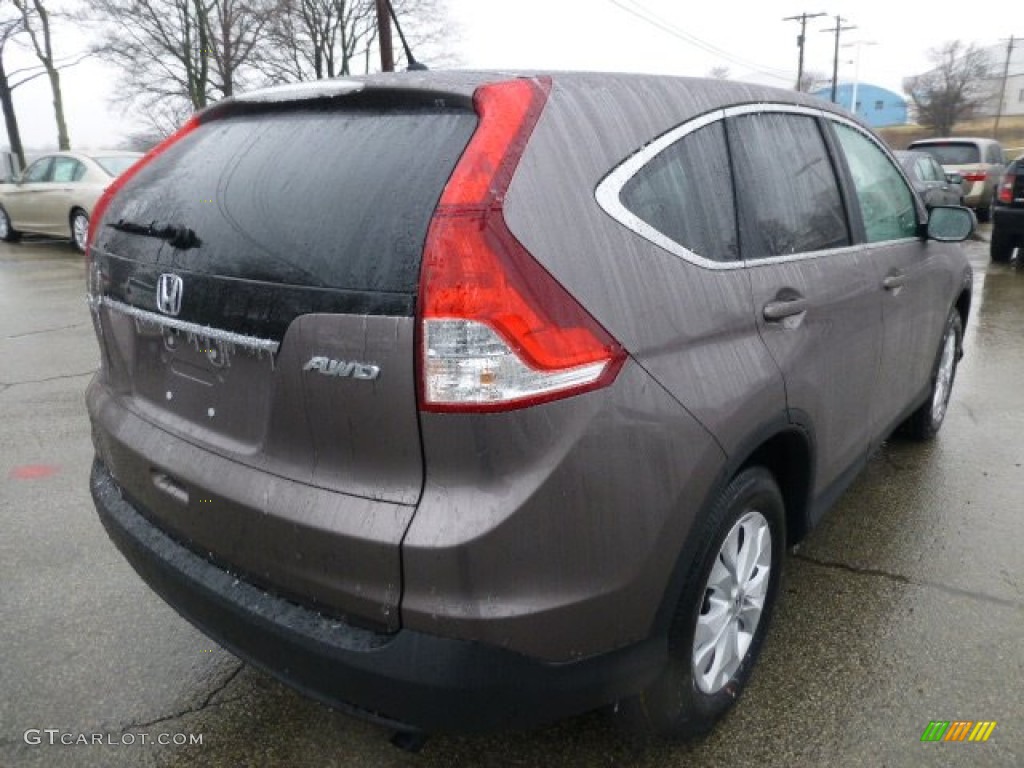 2013 CR-V EX AWD - Urban Titanium Metallic / Black photo #4
