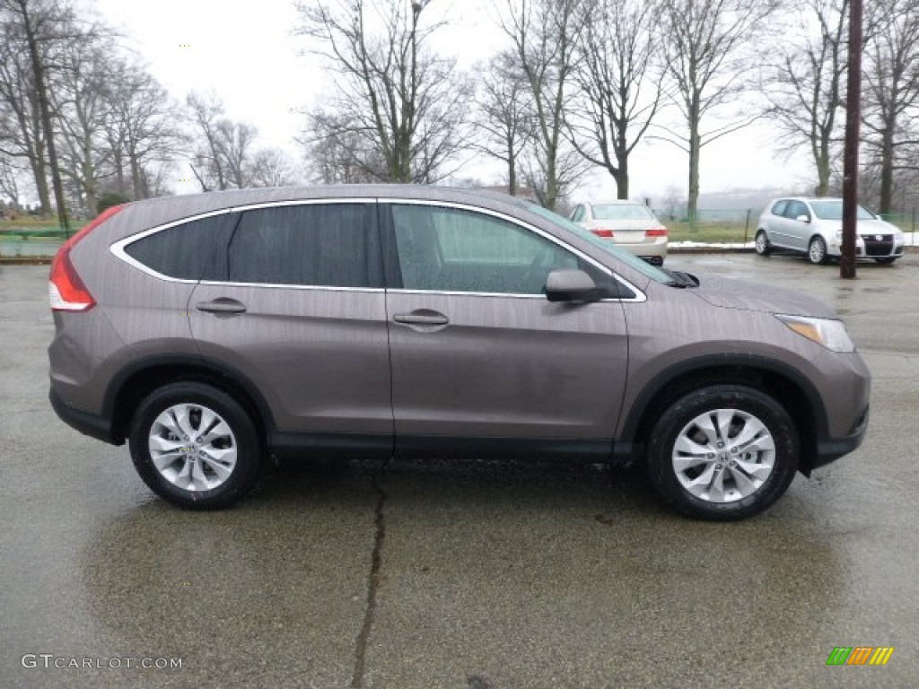 Urban Titanium Metallic 2013 Honda CR-V EX AWD Exterior Photo #77607588