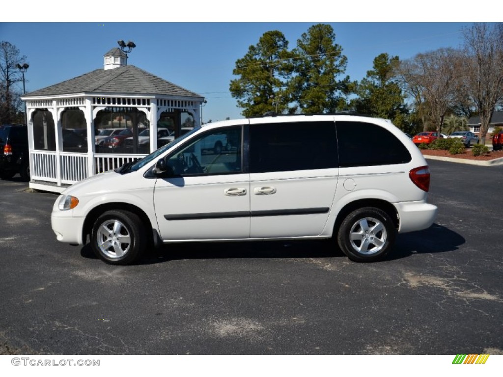 2006 Caravan SXT - Stone White / Medium Slate Gray photo #8