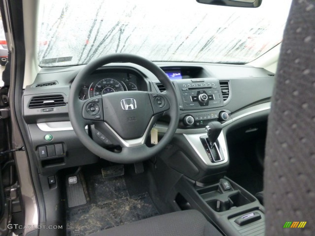 2013 CR-V EX AWD - Urban Titanium Metallic / Black photo #12